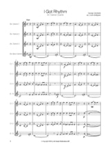 I Got Rythm - Clarinet Quartet - GERSHWIN - Partition - Clarinette